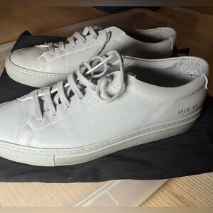 COMMON PROJECTS Gray Original Achilles Low Sneakers